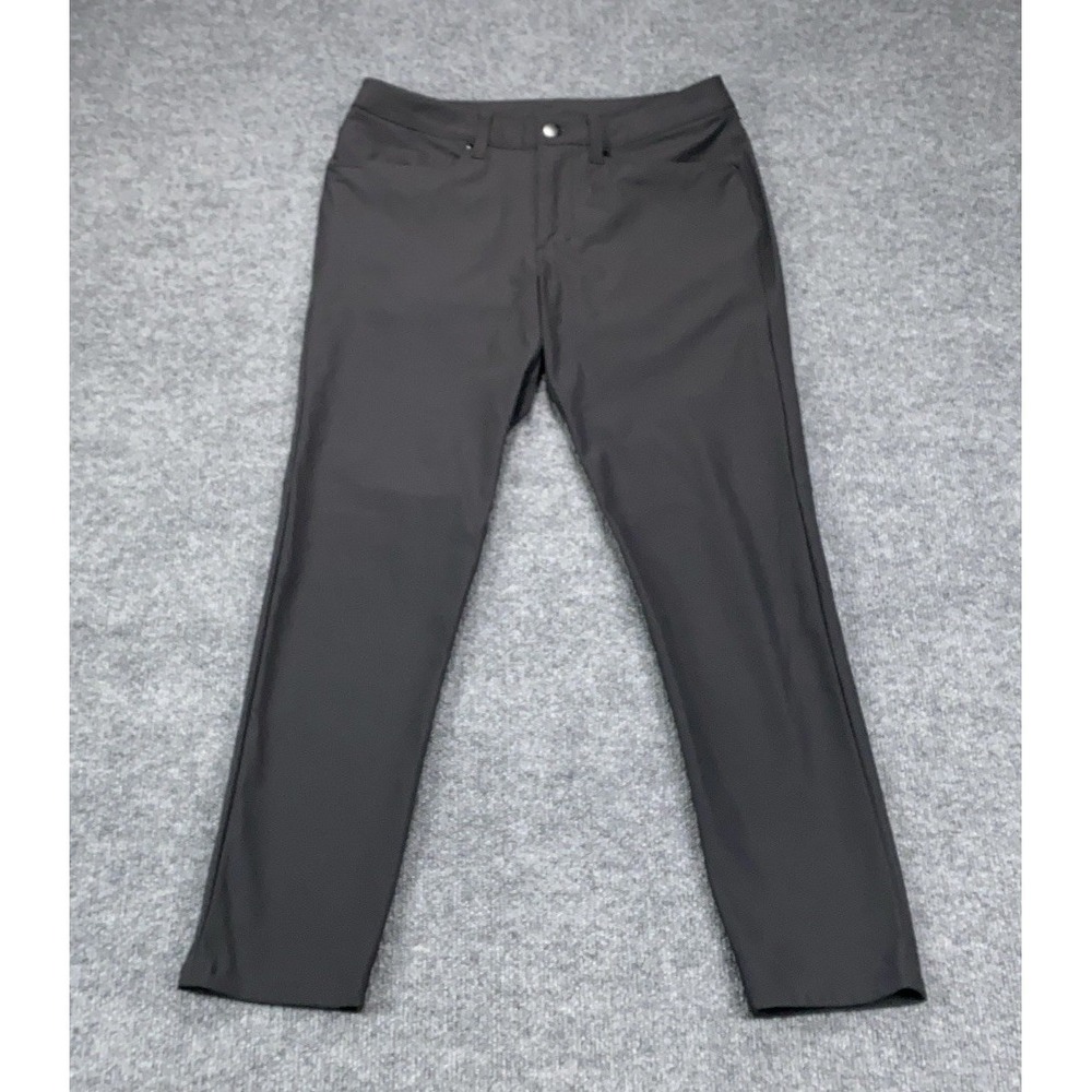 lululemon athletica Men's Black Slim Jogger Pants